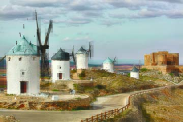 La Mancha windmills ©2015 Photo by Scott Williams