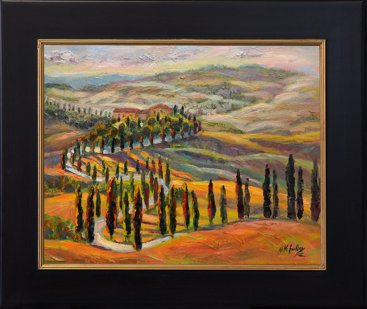 Italy, contemporary impressionist, dallas texas artist, travel art, Niki Gulley paintings