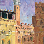 Italy, contemporary impressionist, dallas texas artist, travel art, Niki Gulley paintings